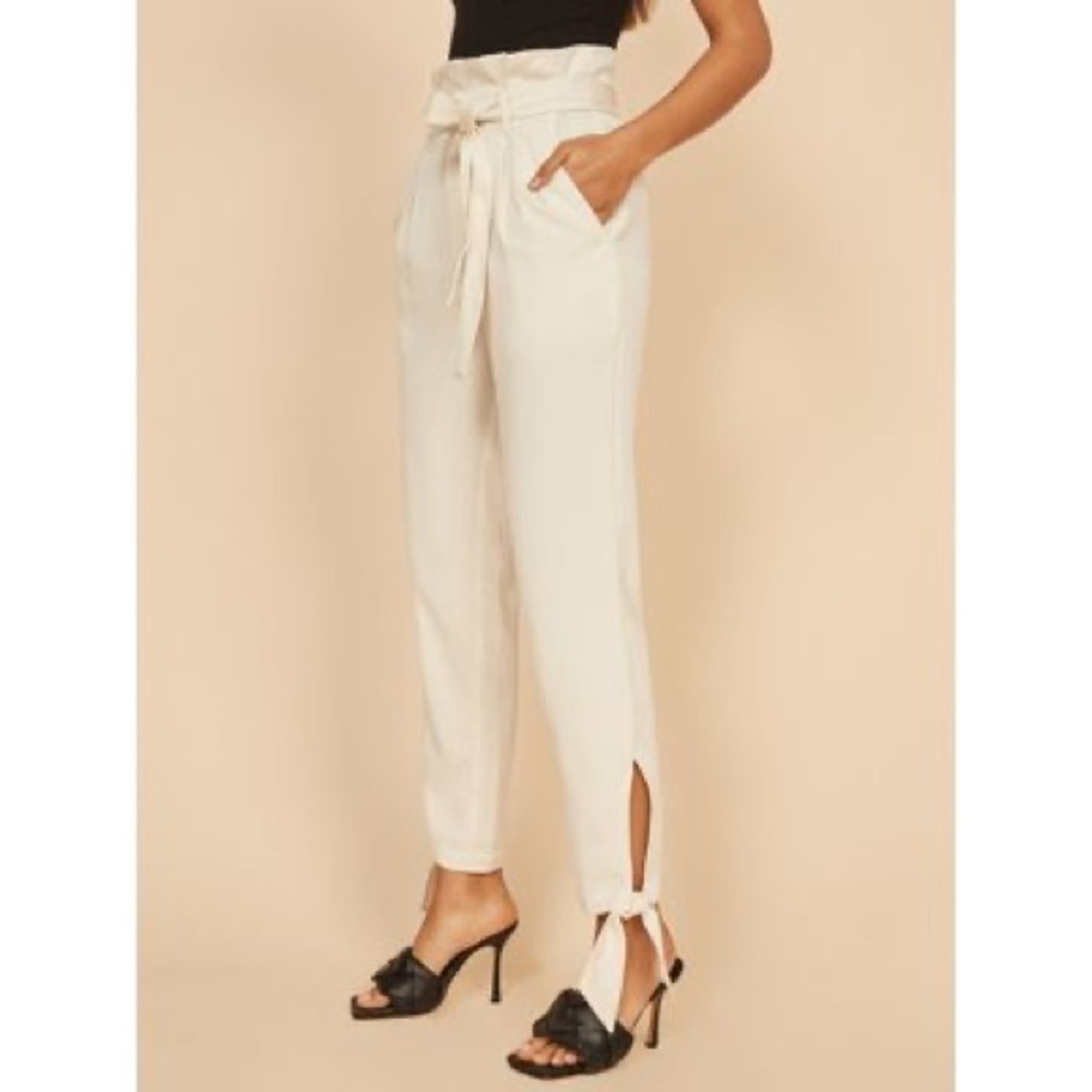 NWT Reformation Avalon Pant in Cream
